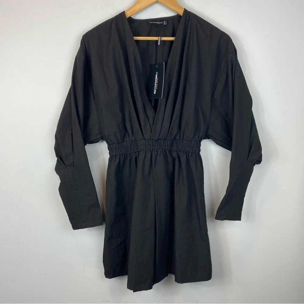 PrettyLittleThing Black Mini Dress - Picture 5 of 13